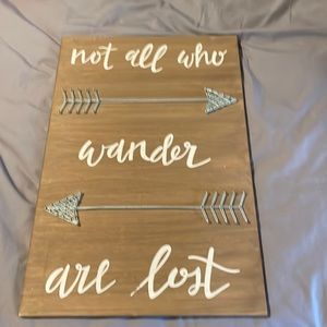 Wall sign